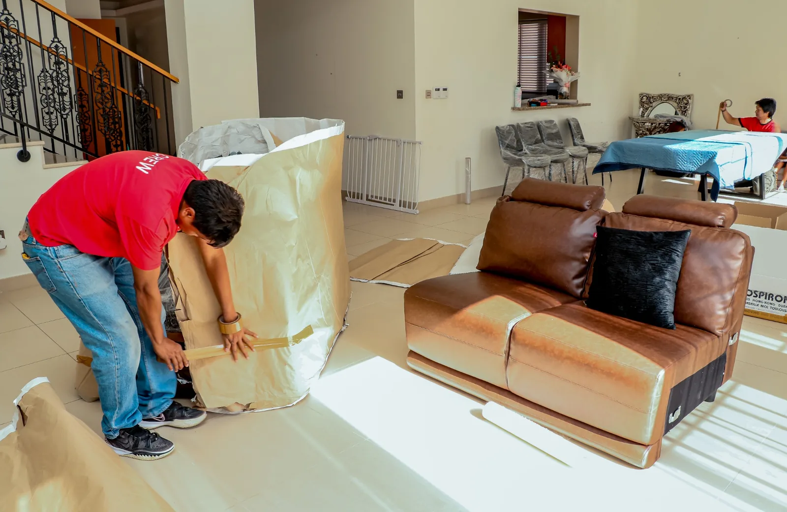 Pack2Go packing furniture